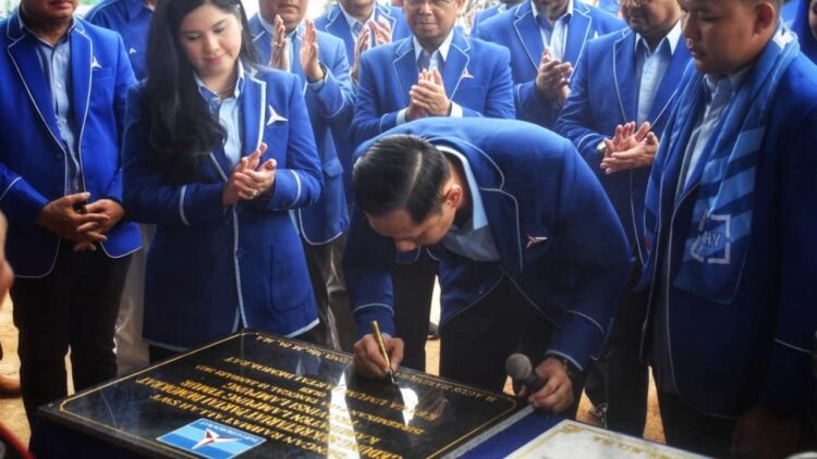 3 Kantor DPC Partai Demokrat di Lampung Diresmikan AHY