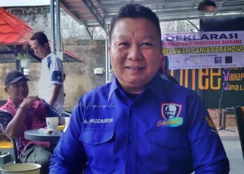 Ganjarist Lampung: kami tidak pernah menggebuk partai