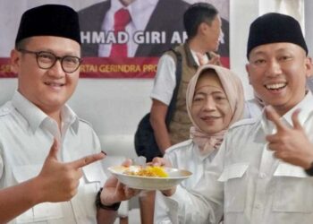 Jalan Sehat Gerindra Lampung Tolak Ukur Elektabilitas Prabowo