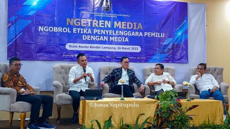 Pengaduan di DKPP Meningkat Per 21 Maret 2023
